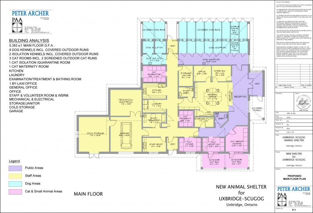 A2.1 Main Floor Plan