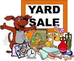 yard sale dog and cat